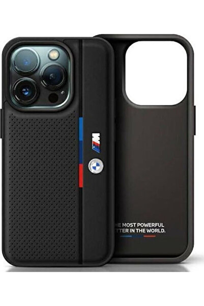 BMW M Διάτρητο Πίσω Κάλυμμα με Τρίχρωμη Λεπτομέρεια Πλαστικό / Συνθετικό Δέρμ...