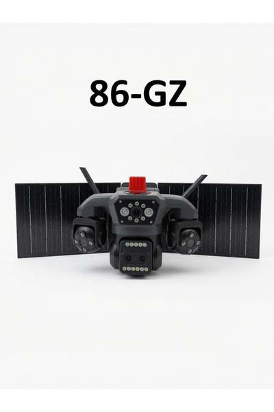 technozi ZUMASTAR 86-GZ 2MP+2MP+2MP+2MP 10X OPTIC ZOOM ÇİFT PANEL SİM KARTLI ÇİFT 16W PANEL