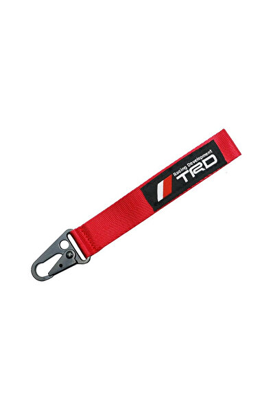 OEM ΥΦΑΣΜΑΤΙΝΟ ΜΠΡΕΛΟΚ ΜΕ ΚΛΙΠ TRD RACING DEVELOPMENT - ΚΟΚΚΙΝΟ -