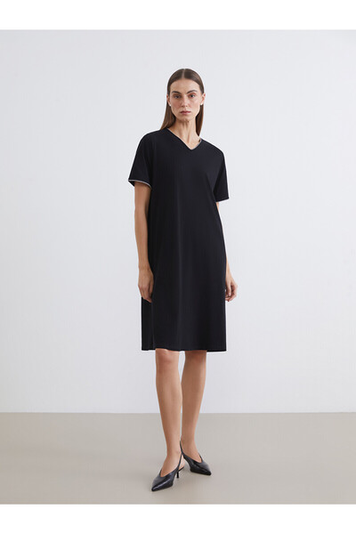 LC Waikiki Original V-Neck A-Line Dress