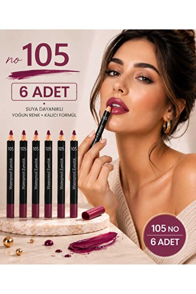 MUJGAN Rose Ultra Yağlı Dudak Kalemleri