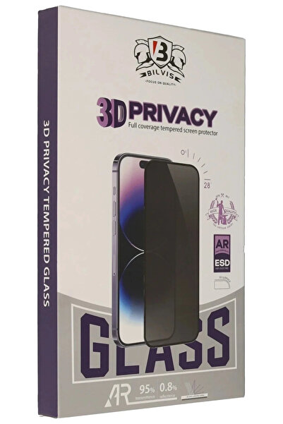 Generic Brand Mey Import ®   iPhone 17 Pro Bilvis 3D Ghost Glass Screen Prote...