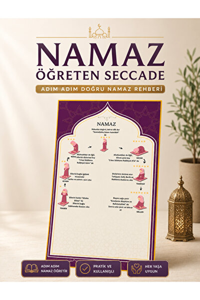 Mevatr Namaz Öğreten Seccade