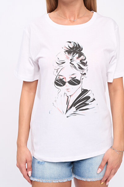 Timeout - Tricou dama cu imprimeu model