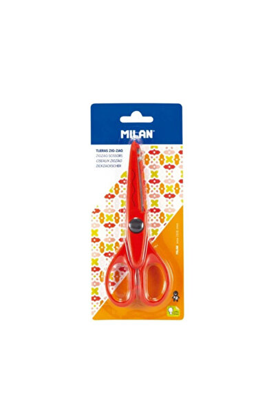 Milan Foarfecă MILAN, cu 1 profil, 15,5 cm, lamă din oțel inoxidabil, roșie