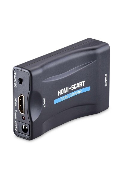 Lunatic 6343 Hdmi To Scart Av Video Tv Çevirici Dönüştürücü Adaptör Taşınabil...
