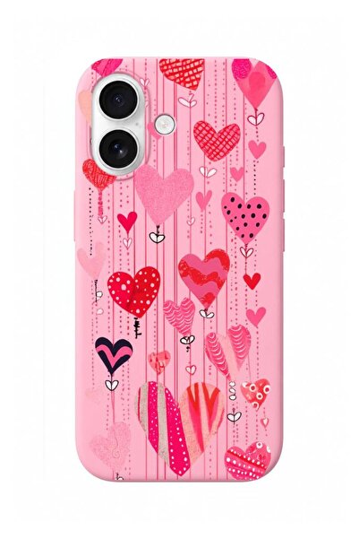 3GEN CASE iPhone 16 Uyumlu İkonik Desenler Serisi Lansman Kılıf İçi Kadife Ka...