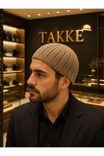 Takke ® Sancak Premium Erkek Namaz Takkesi