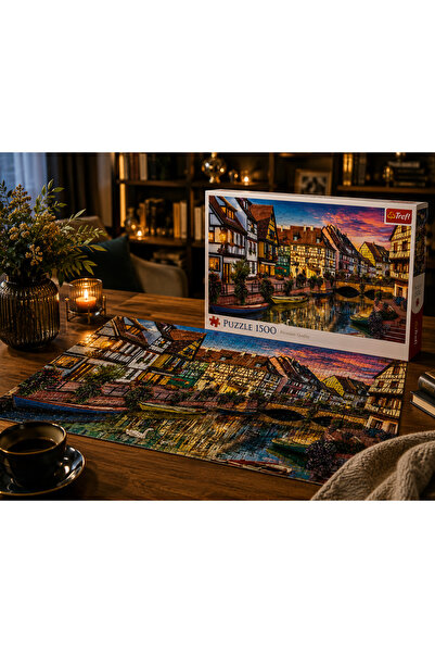 Trefl Puzzle 1500 Piese – Colmar, Franța, Premium Quality