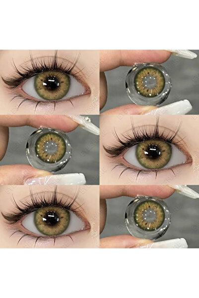 EyesPro BLACSPOT GREEN DOĞAL GÖRÜNÜMLÜ YEŞİL GÖZ LENSİ YILLIK