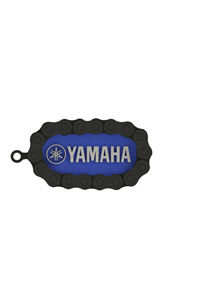 Motogift Yamaha Logo Chain Detailed Premium Motorcycle Keychain