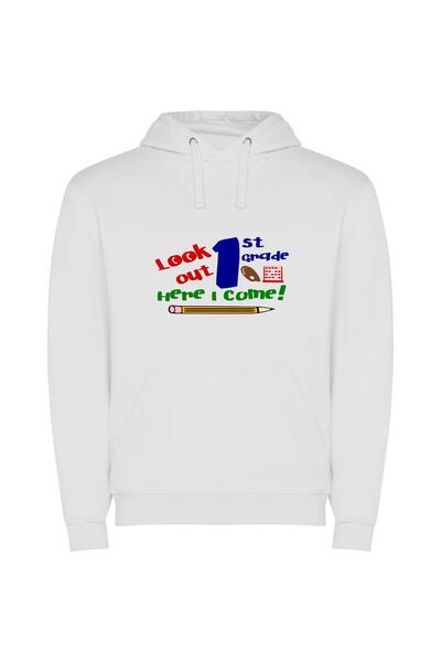 iLovePrints First Grade Bound: Confident Teaser Φούτερ με κουκούλα σε χρώμα Λ...