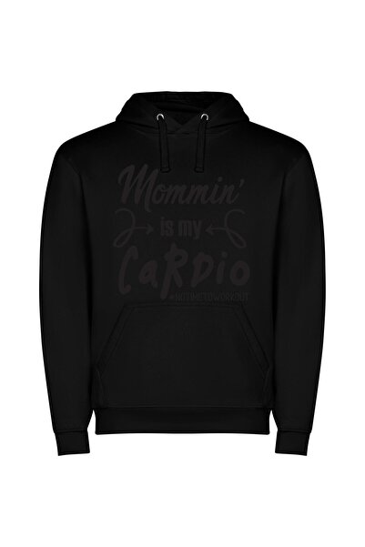 iLovePrints Colorful Fitness Journey: Momni's 5K Heart Φούτερ με κουκούλα σε ...