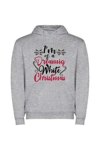 iLovePrints White Christmas Dream: Elegant Inspiration Φούτερ με κουκούλα σε ...