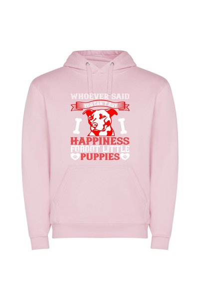 iLovePrints Blissful Pup Parade Φούτερ με κουκούλα σε χρώμα Ροζ
