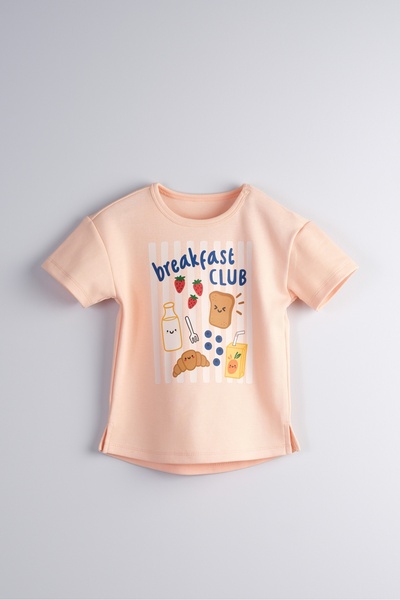 Bondberro 100% Cotton Interlock Fabric Baby and Kids T-Shirt with Snap Fasten...