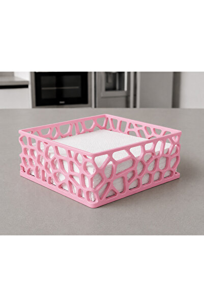 Lunera Accessories Perforated Napkin Holder – 3D Printing Modern Decorative D...