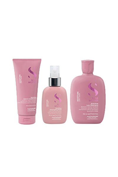 Alfaparf Milano Set Alfaparf Semi di Lino Balsam leave-in hidratant 200ml, Fl...