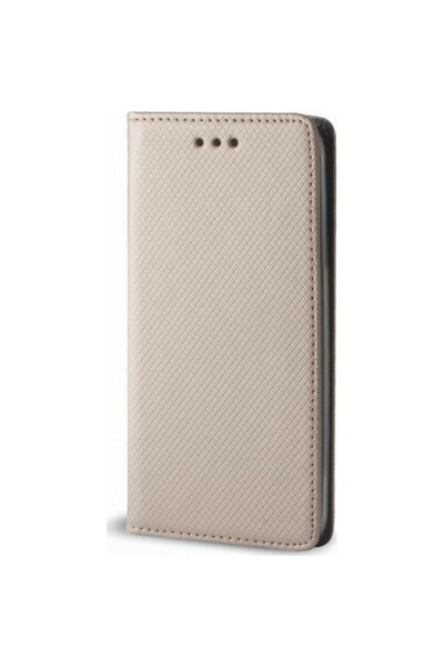 OEM Έξυπνη Μαγνητική Θήκη για Xiaomi Redmi 7 A σε Χρυσό
