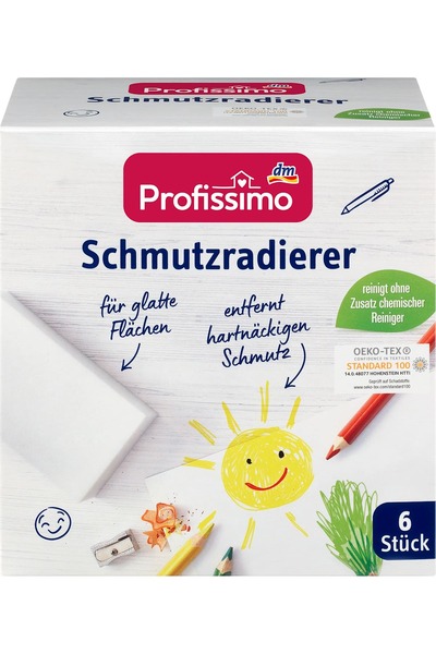 OEM Dirt cleaning eraser, 6 pcs