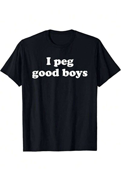 135 تي شيرت I Peg Good Boys بطباعة مضحكة لعيد الميلاد بأكمام قصيرة بنفس النمط...