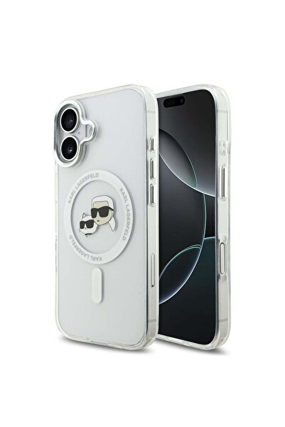 Karl Lagerfeld Case compatible with iPhone 17 Pro, MagSafe/Magnetic, polycarb...