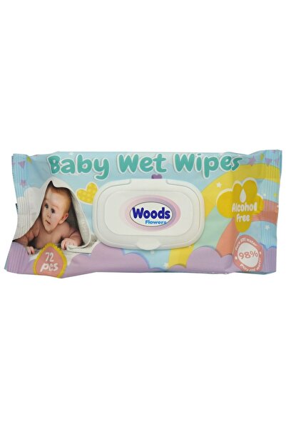 woods Wet Wipes, Woods, 72 pcs