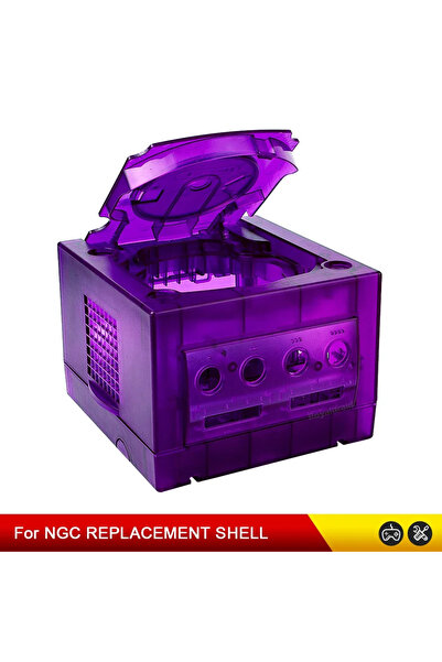 Choice TRN Purple NEW 6 CLORS For Gamecube NGC Replacement Shell Transparent ...