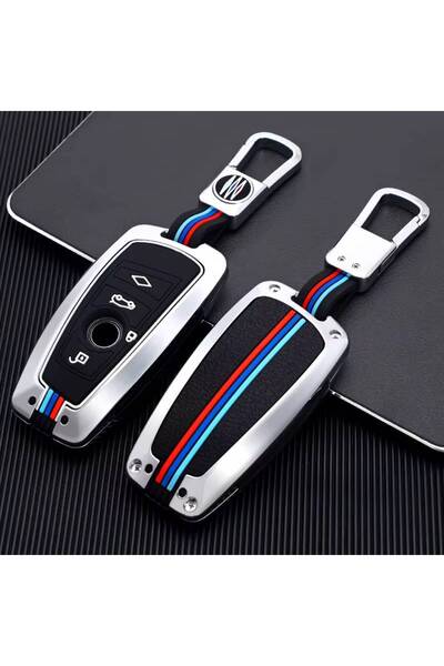 idealaksesuar Bmw F10 F20 F30 Zinc Metal Keychain a Quality Silver Color Keyc...