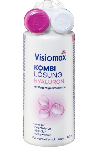 OEM Soluție combinată cu acid hialuronic și recipient pentru lentile de conta...
