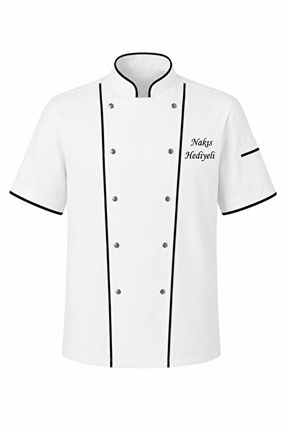 Mekaizen Kısa Kolu Chef Ceketi – Aşçı Üniforması, Aşçı Gömleği Aşçı Forması İ...