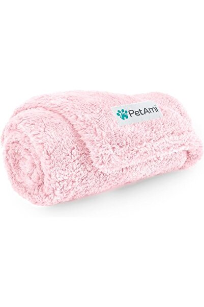 PetAmi Fluffy Waterproof Dog Blanket Fleece | Soft Warm Pet Fleece Throw for ...