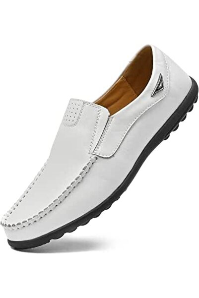 GENERAL Loafer Premium Genuine Leather Men's Casual Shoes Slip On Mens Drivin...