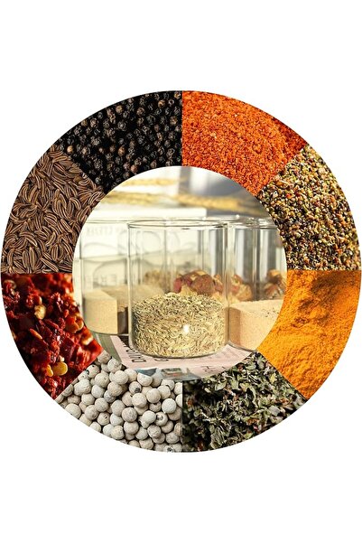 GENERAL مجموعة من 16 برطمان زجاجي بأغطية من الخيزران، سعة 7.5 أونصة، برطمانات...