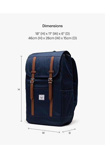 Herschel Supply حقيبة ظهر هيرشيل للبالغين من الجنسين (عبوة واحدة)