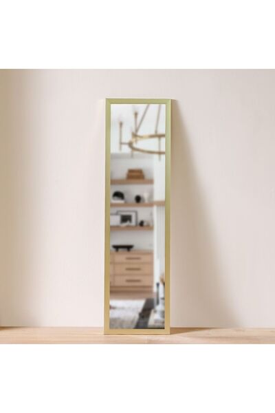 Vivid New In Classic Mirror 34X124X1.5 Cm Gold