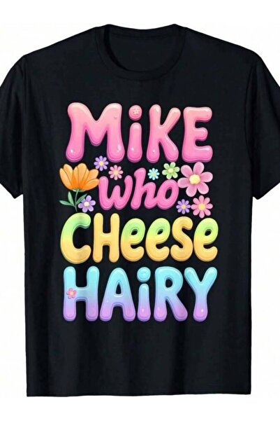 9TAY 180GSM Pure Cotton Printed T Shirt Featuring Mike Who Cheese Hairy Groov...