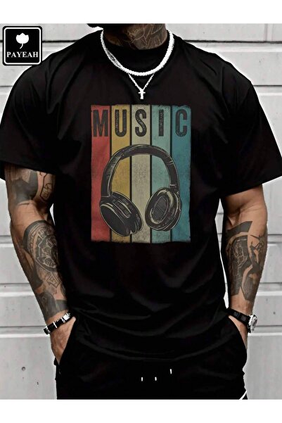 799 PAYEAH Electronic Music Lover DJ Gift Vintage Retro Headphones 100% Heavy...
