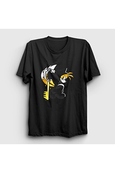 Presmono Unisex crna majica Kingdom Hearts T-Shirt 619223tt