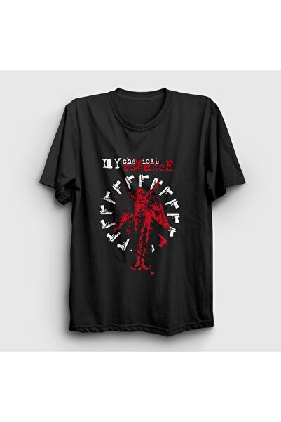 Presmono Unisex crna majica Guns And Angel Rock My Chemical Romance 617152tt