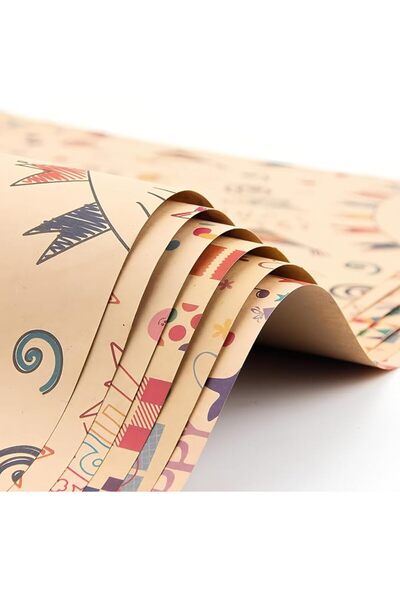 Tazweeq Gift Wrapping Paper, 6 Pack Birthday Wrapping Paper Roll Set, Gift Wr...