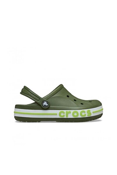 Crocs Bayaband Clog K Children's Slippers - Army Green 207019-3Cb Juststep