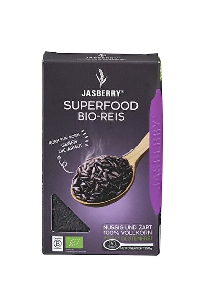 Jasberry organic rice rich in healthy antioxidants, Jasberry, 250g