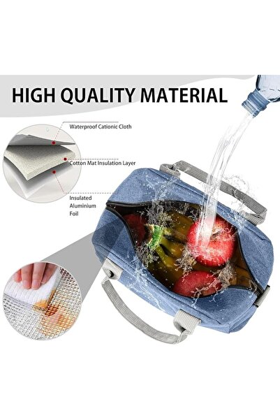 GENERAL Mylindde Lunch Bag, Insulated Lunch Bag for Women Men Kids, Reusable ...