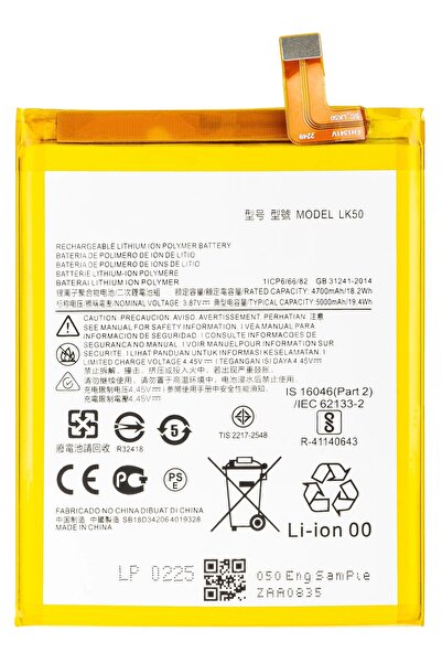 OEM Μπαταρία LK50 5000mAh για Motorola Moto G60S XT2133 (Bulk)