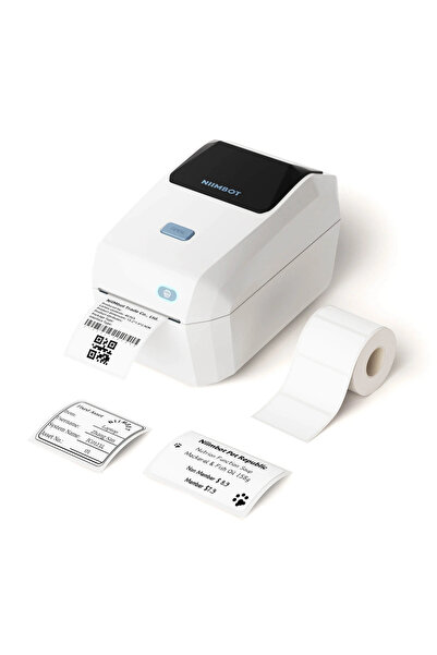 NiiMbot Bluetooth Φορητός Ηλεκτρονικός Ετικετογράφος K3 Λευκός