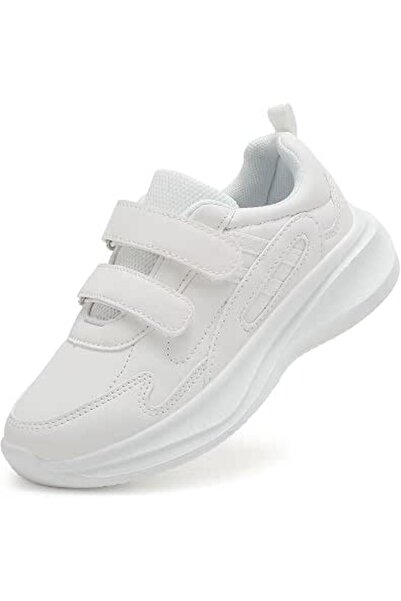 sky Boys Girls Sneakers Hook and Loop Kids Sports Shoes Unisex Lightweight Br...