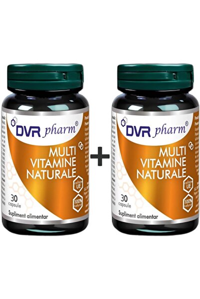 DVR Pharm Pachet MultiVitamine Naturale extracte standardizate Puritate Biodi...