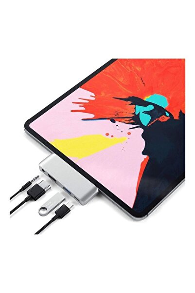 Arabest USB-C Hub Adapter,4-in-1 Multiport,4K HDMI,3.5MM Audio,USB 3.0,Power ...