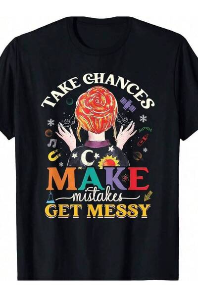 LİNA06 Messy For Women T-Shirt